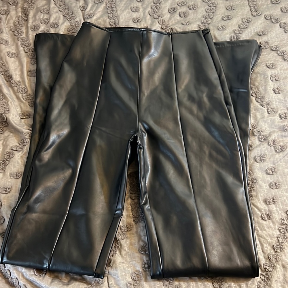 Abercrombie & Fitch Black Wide Leg Pants
